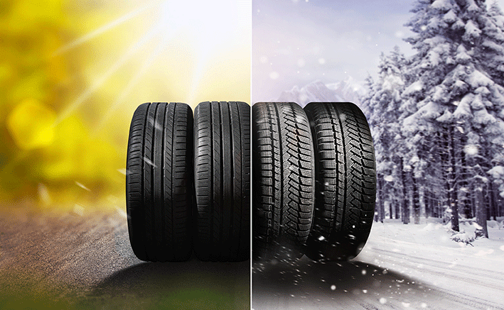 L’hiver est passé ! Nous pouvons remettre nos pneus été.